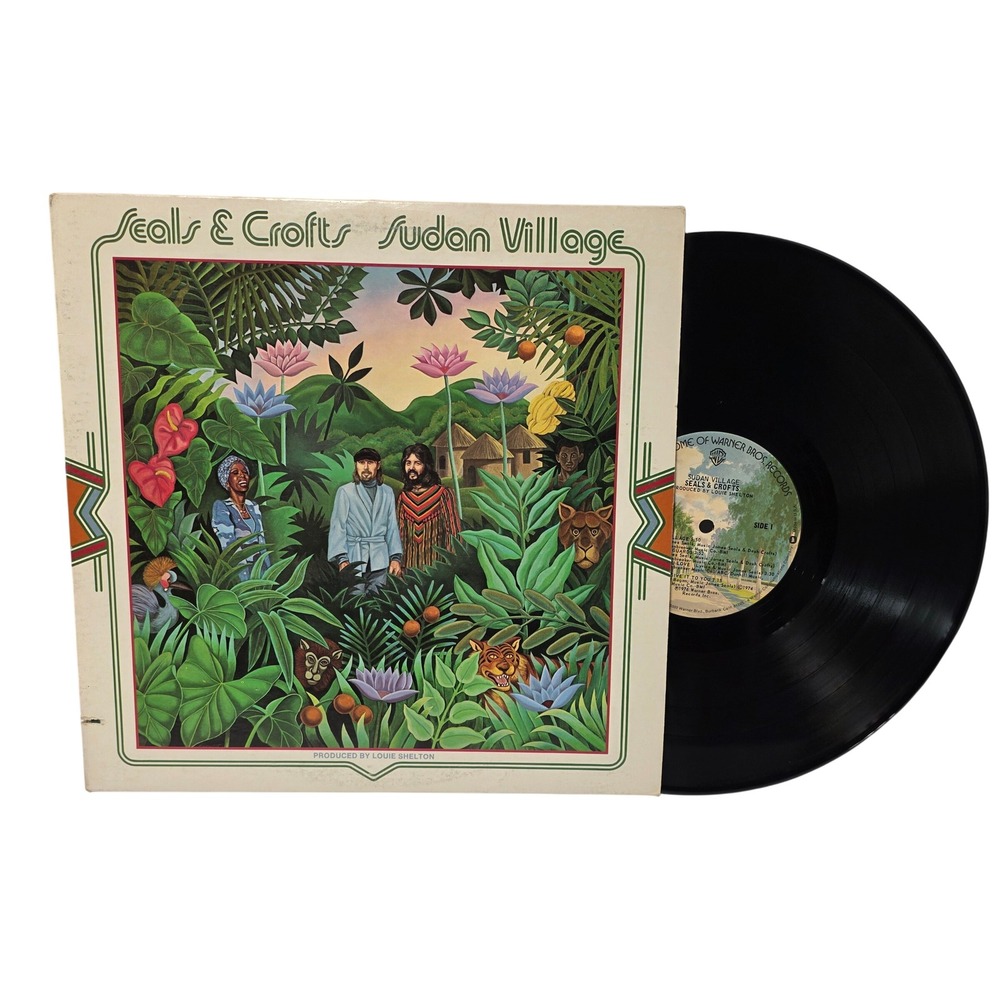 Seals & Crofts Sudan Village Vinyl LP Record 1976 Warner Bros BS 2976 Soft Rock*